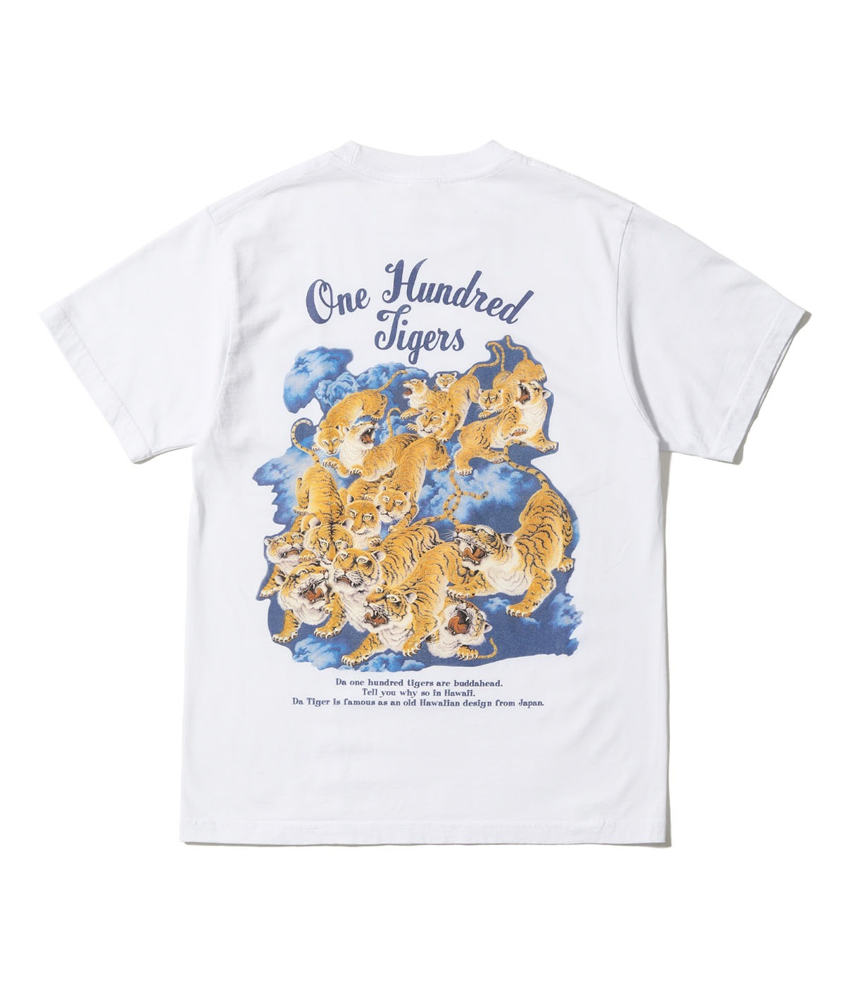 Lot No. SS79162 / SUNSURF PRINT T-SHIRTS ��ONE HUNDRED TIGERS��