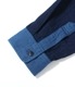 Lot No. SC29522 / INDIGO CHAMBRAY �� INDIGO DOBBY CLOTH CRAZY WORK SHIRT