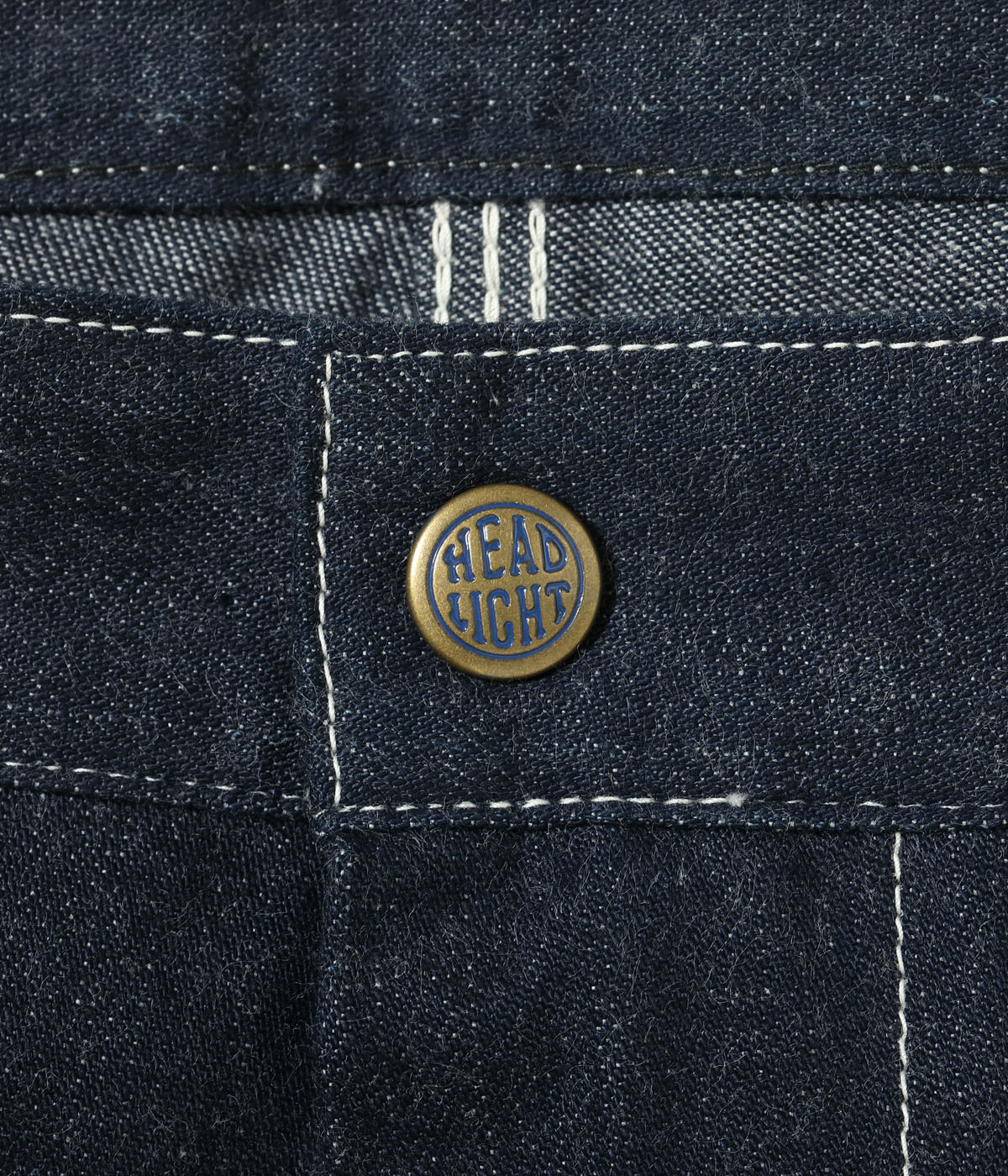 Lot No. HD42555 / HEADLIGHT 11oz. BLUE DENIM ZIP FLY DUNGAREES