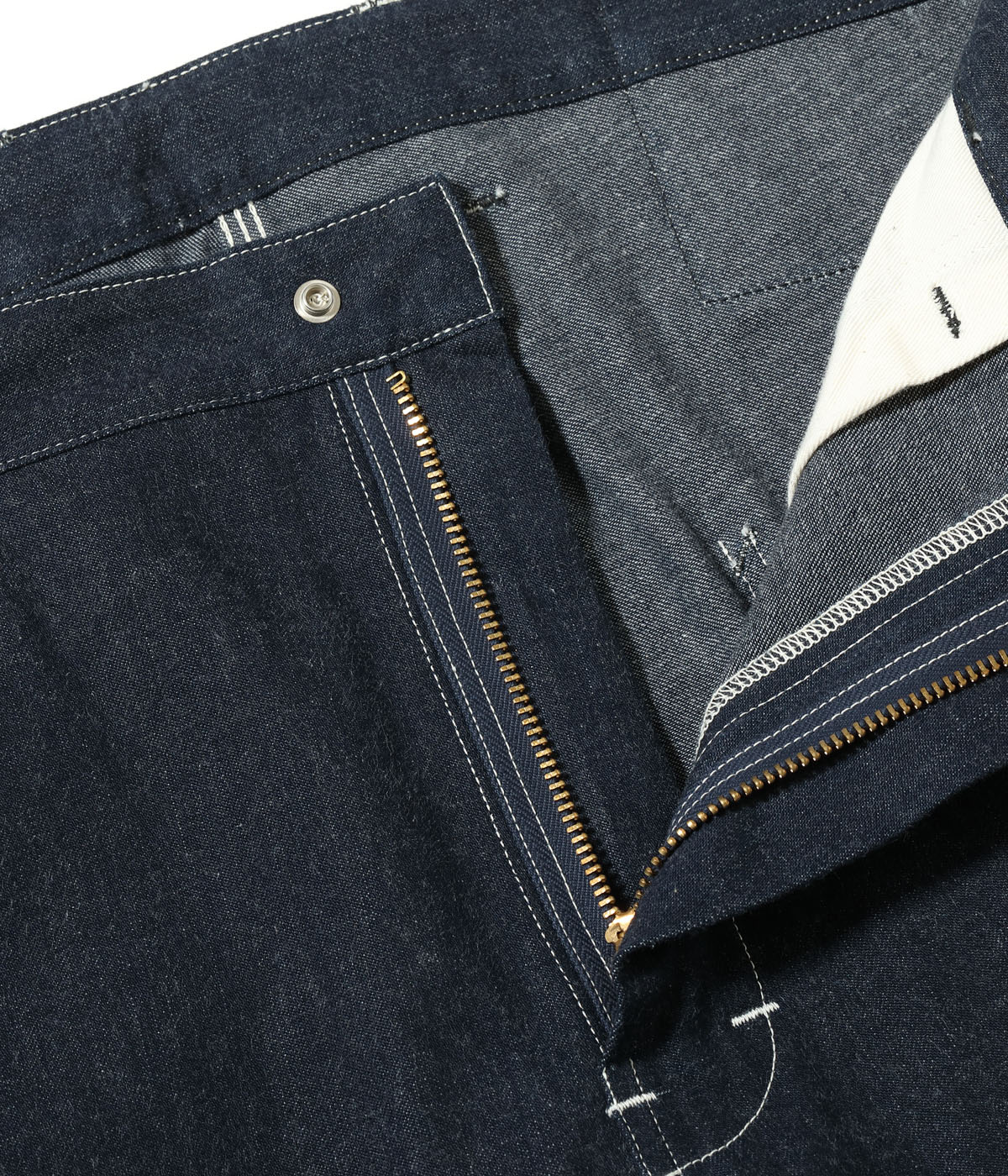 Lot No. HD42555 / HEADLIGHT 11oz. BLUE DENIM ZIP FLY DUNGAREES