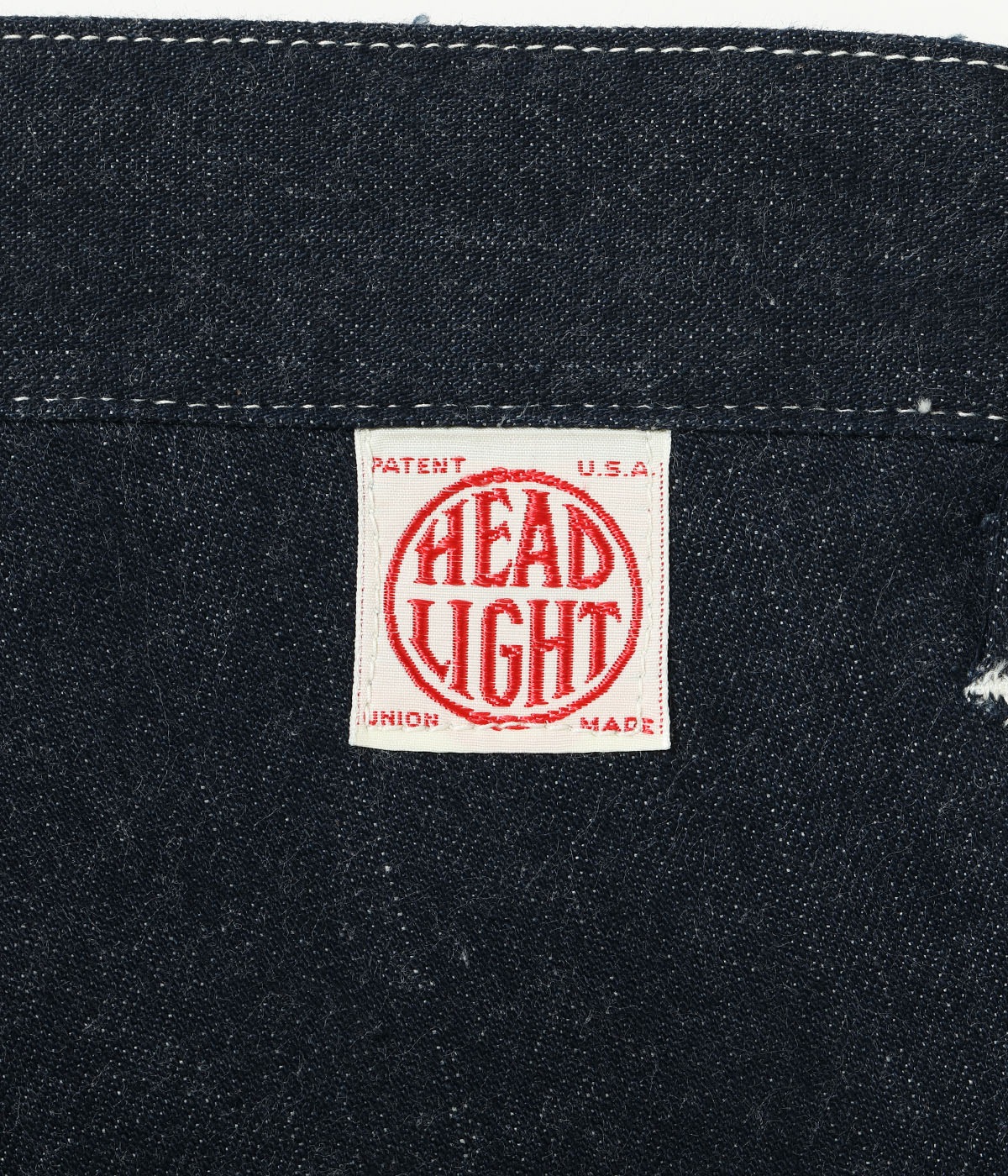 Lot No. HD42555 / HEADLIGHT 11oz. BLUE DENIM ZIP FLY DUNGAREES