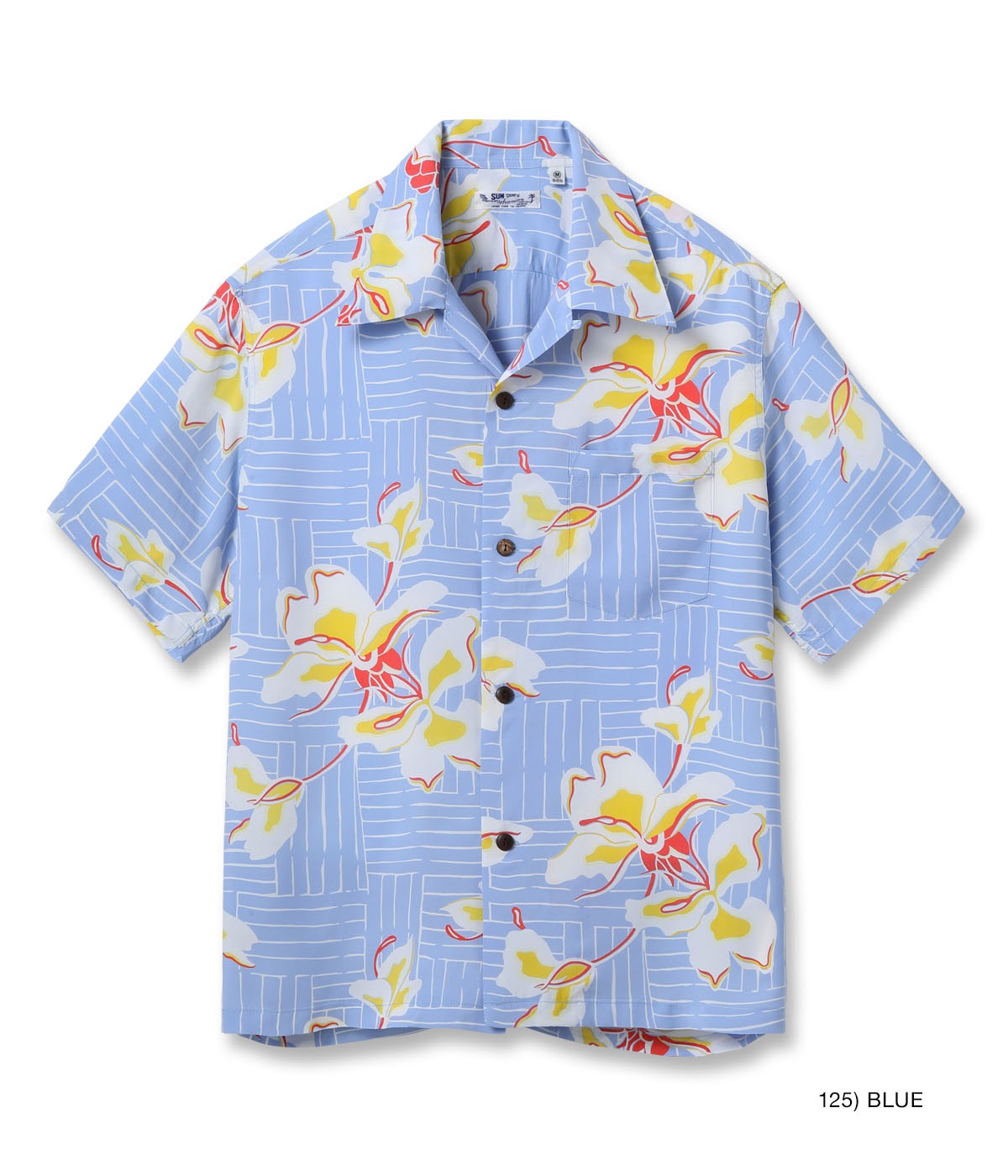 2026ǯ6��3������ / Lot No. SS39615 / RAYON HAWAIIAN SHIRT ��WHITE GINGER��