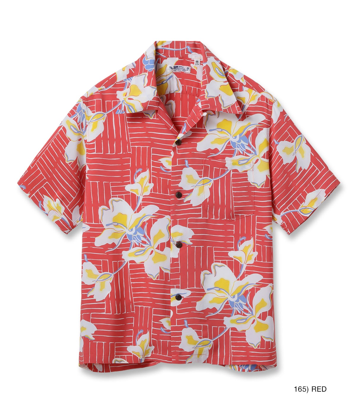 2026ǯ6��3������ / Lot No. SS39615 / RAYON HAWAIIAN SHIRT ��WHITE GINGER��