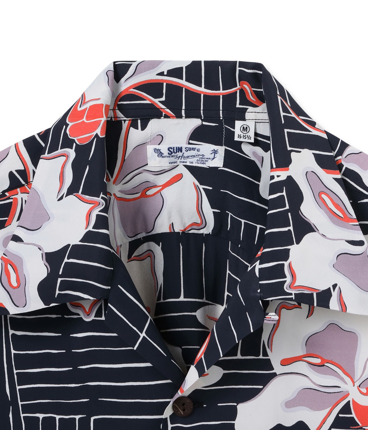 2026ǯ6��3������ / Lot No. SS39615 / RAYON HAWAIIAN SHIRT ��WHITE GINGER��