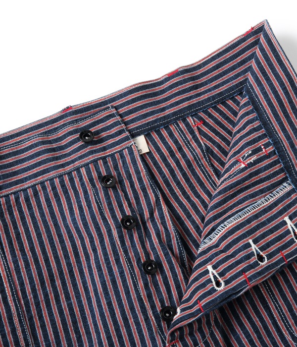 Lot No. SS41897 / SAILOR MOKU PRODUCTS 10.25oz. SENSUJI WORK PANTS