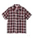 Lot No. SC39121 / RAYON CHECK OPEN SHIRT