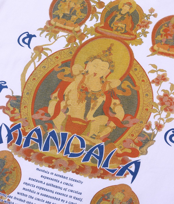 Lot No. SS79164 / SUNSURF PRINT T-SHIRTS ��MANDALA��