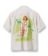 Lot No. BR39106 / AIRBRUSH HAND PAINT OPEN SHIRT "PACIFIC PASSION"