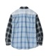 Lot No. SC29523 / INDIGO OMBRE CHECK CRAZY WORK SHIRT