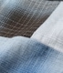 Lot No. SC29523 / INDIGO OMBRE CHECK CRAZY WORK SHIRT