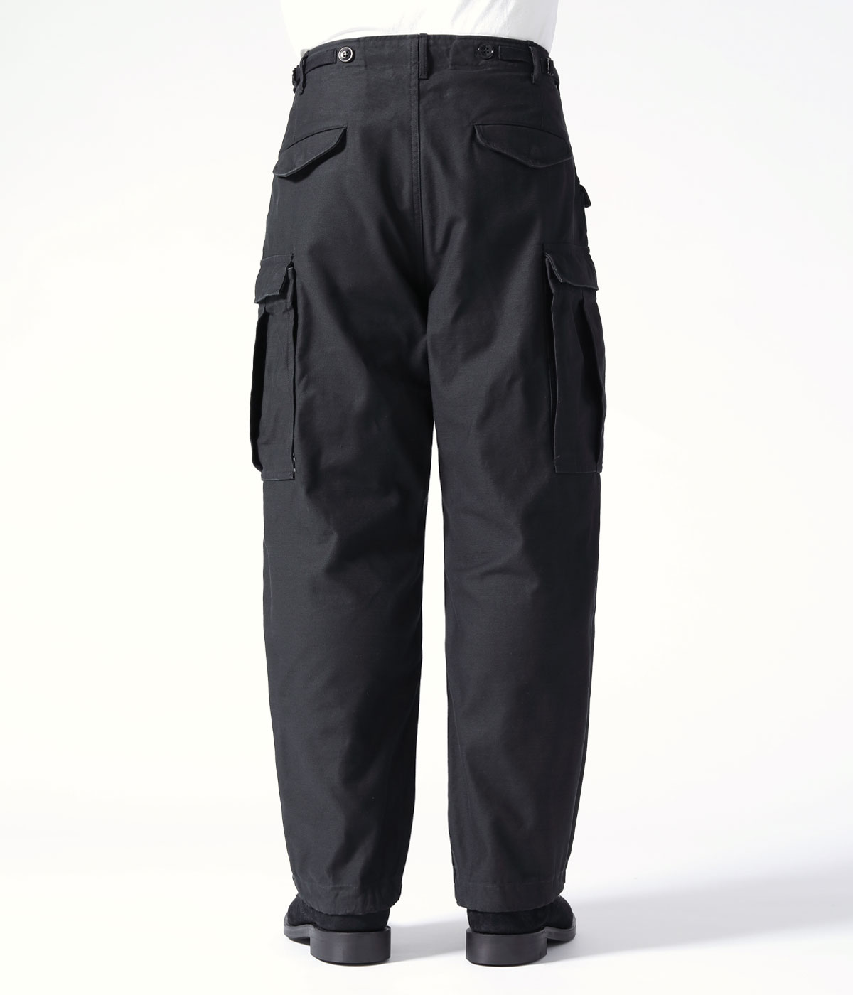 Lot No. BR42592 / WILLIAM GIBSON COLLECTION BLACK M-51 TROUSERS