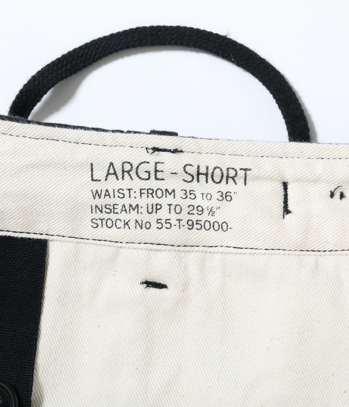 Lot No. BR42592 / WILLIAM GIBSON COLLECTION BLACK M-51 TROUSERS