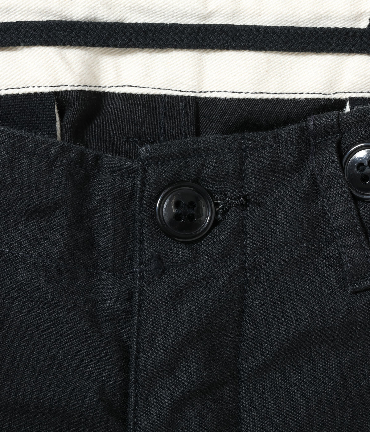 Lot No. BR42592 / WILLIAM GIBSON COLLECTION BLACK M-51 TROUSERS