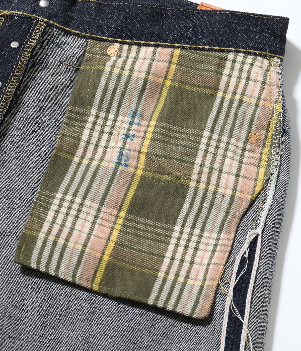 2026ǯ������ͽ�� / Lot No. SC49050 / SUGAR CANE Super "Denim" Collectibles Made in U.S.A. #50 13.5oz. DENIM WAIST OVERALLS ��1940��s SPECIAL��