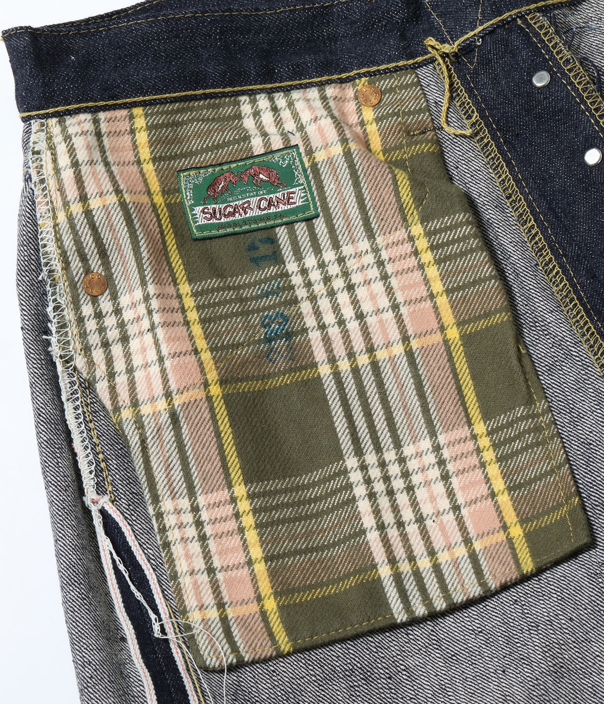 2026ǯ������ͽ�� / Lot No. SC49050 / SUGAR CANE Super "Denim" Collectibles Made in U.S.A. #50 13.5oz. DENIM WAIST OVERALLS ��1940��s SPECIAL��