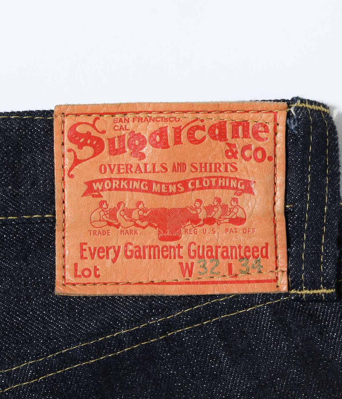 2026ǯ������ͽ�� / Lot No. SC49050 / SUGAR CANE Super "Denim" Collectibles Made in U.S.A. #50 13.5oz. DENIM WAIST OVERALLS ��1940��s SPECIAL��