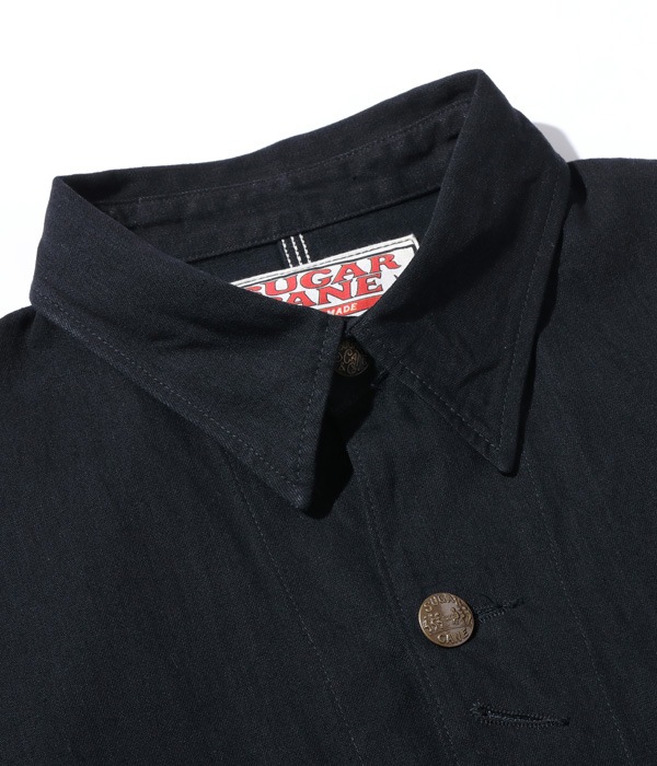 Lot No. SC15075 / FICTION ROMANCE 11oz. BLACK DENIM WORK COAT