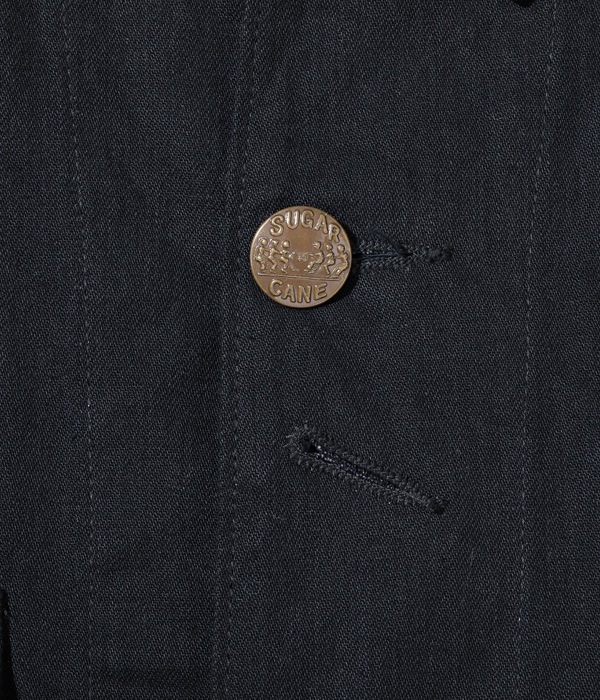 Lot No. SC15075 / FICTION ROMANCE 11oz. BLACK DENIM WORK COAT
