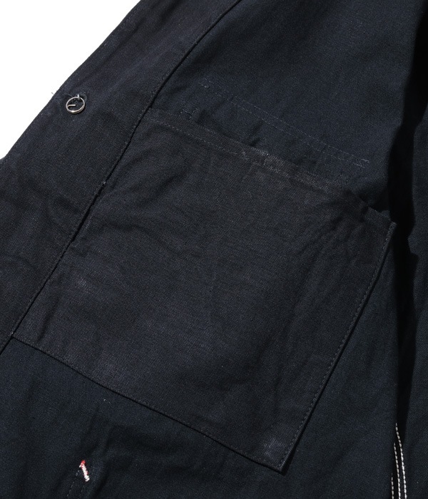 Lot No. SC15075 / FICTION ROMANCE 11oz. BLACK DENIM WORK COAT