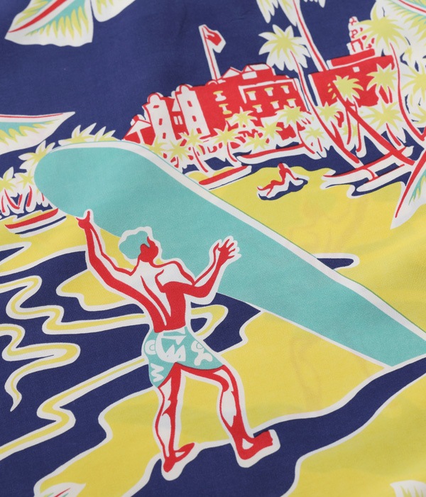 Lot No. SS39063 / SUN SURF SPECIAL EDITION ��SURF RIDER�� (PULLOVER SHIRT)