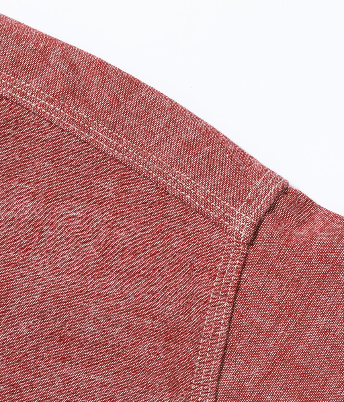 Lot No. SC29682 / RED CHAMBRAY WORK SHIRT (LONG SLEEVE)