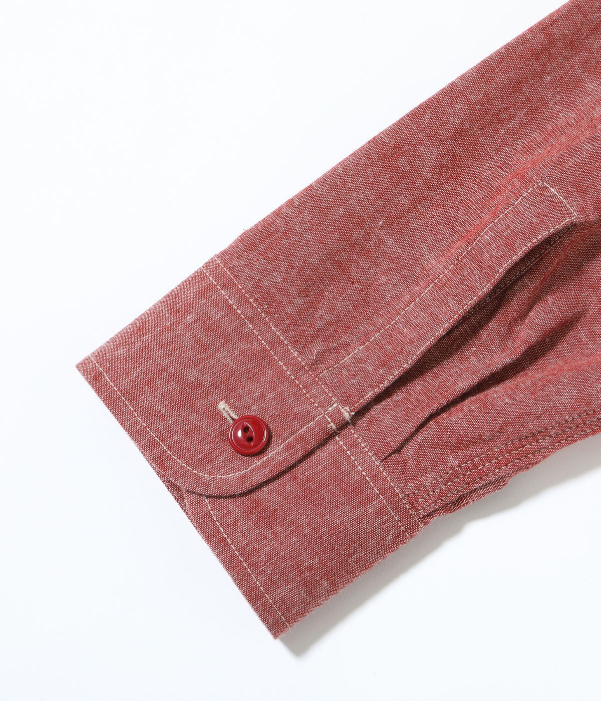 Lot No. SC29682 / RED CHAMBRAY WORK SHIRT (LONG SLEEVE)