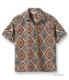 Lot No. SH38386 / BROAD COTTON OPEN SHIRT ��GEOMETRIC DIAMOND��