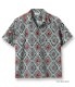 Lot No. SH38386 / BROAD COTTON OPEN SHIRT ��GEOMETRIC DIAMOND��