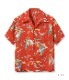 Lot No. SS39215 / RAYON HAWAIIAN SHIRT SOUTH SEA OUTRIGGER