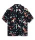 Lot No. SS39215 / RAYON HAWAIIAN SHIRT SOUTH SEA OUTRIGGER