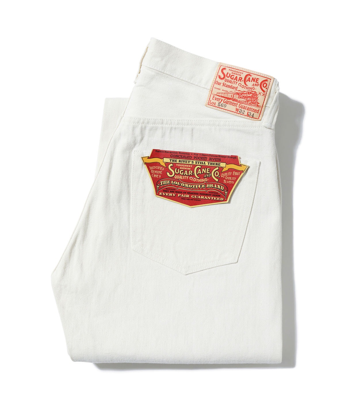 Lot No. SC42560 / 13oz. WHITE DENIM ��1947 MODEL�� (REGULAR STRAIGHT)