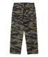 Lot No. BR42594 / WILLIAM GIBSON COLLECTION BLACK TIGER PATTERN TROUSERS OVER DYE