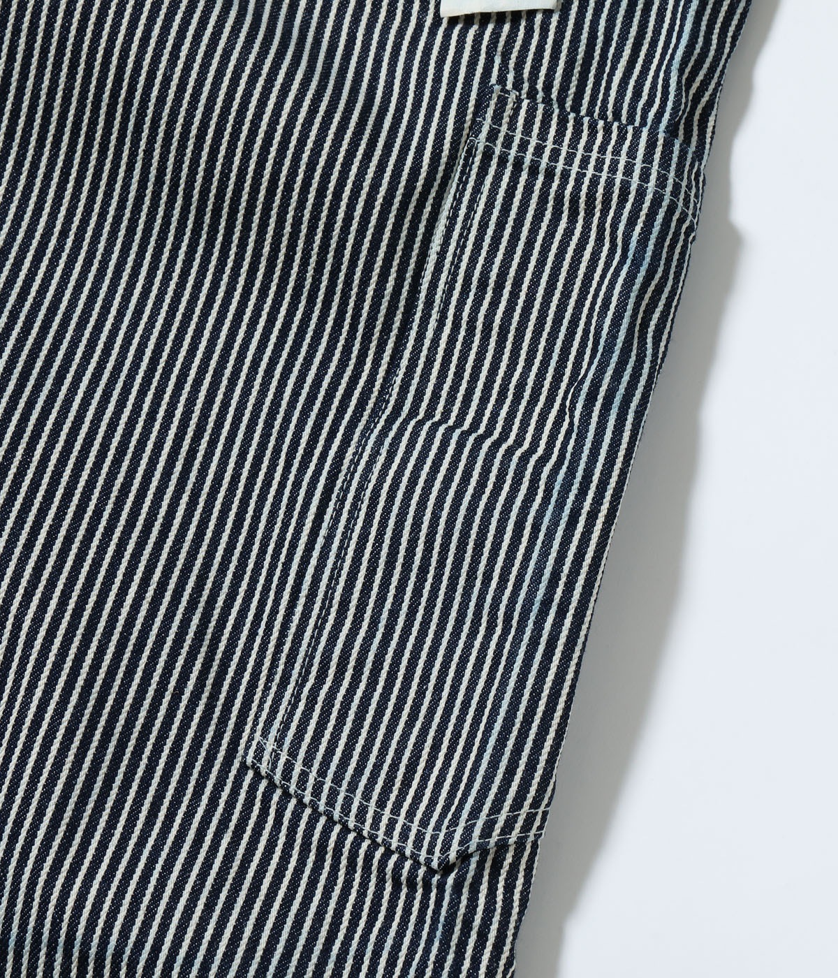 Lot No. SM42653 / SAILOR MOKU PRODUCTS 12.5oz. HICKORY STRIPE OVERALLS