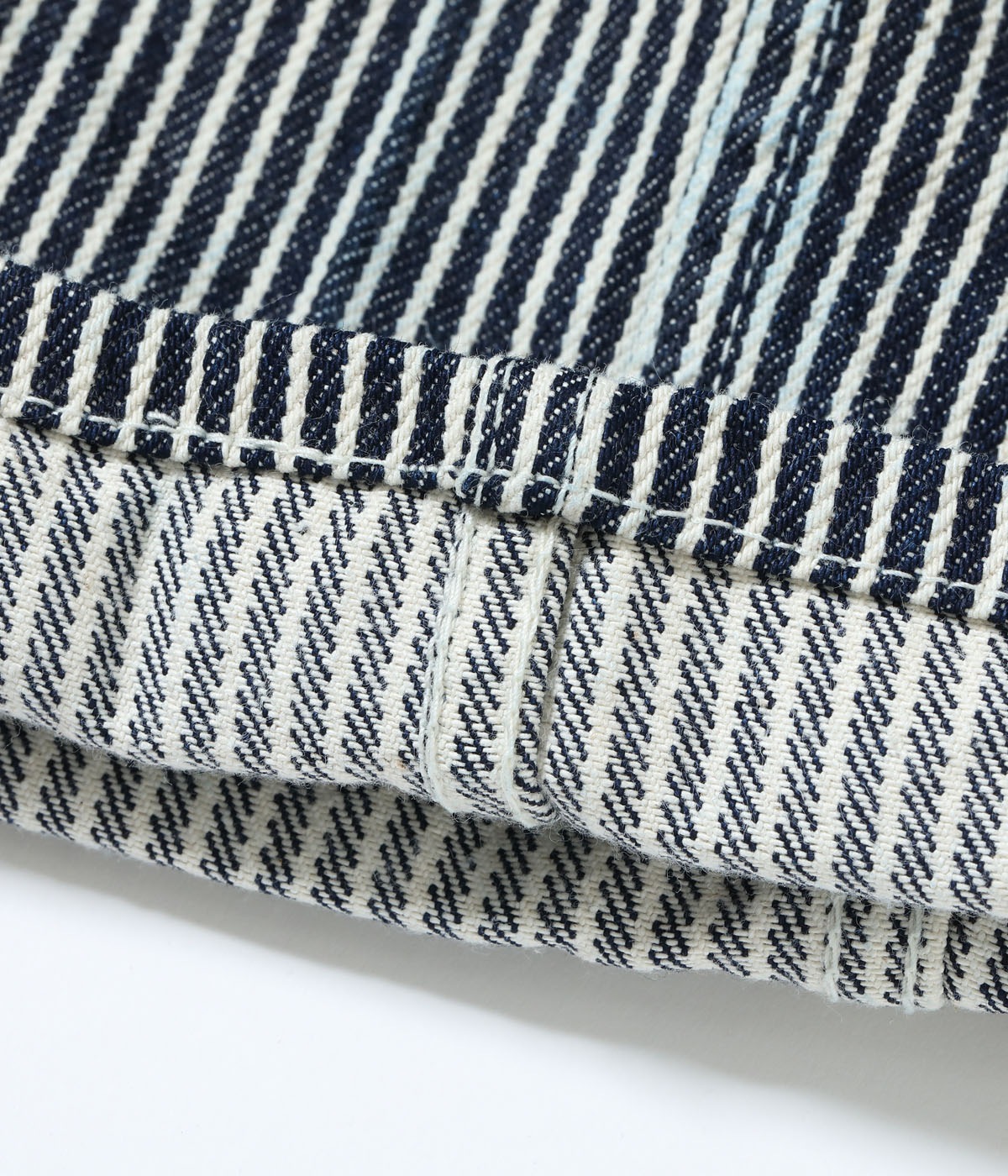 Lot No. SM42653 / SAILOR MOKU PRODUCTS 12.5oz. HICKORY STRIPE OVERALLS