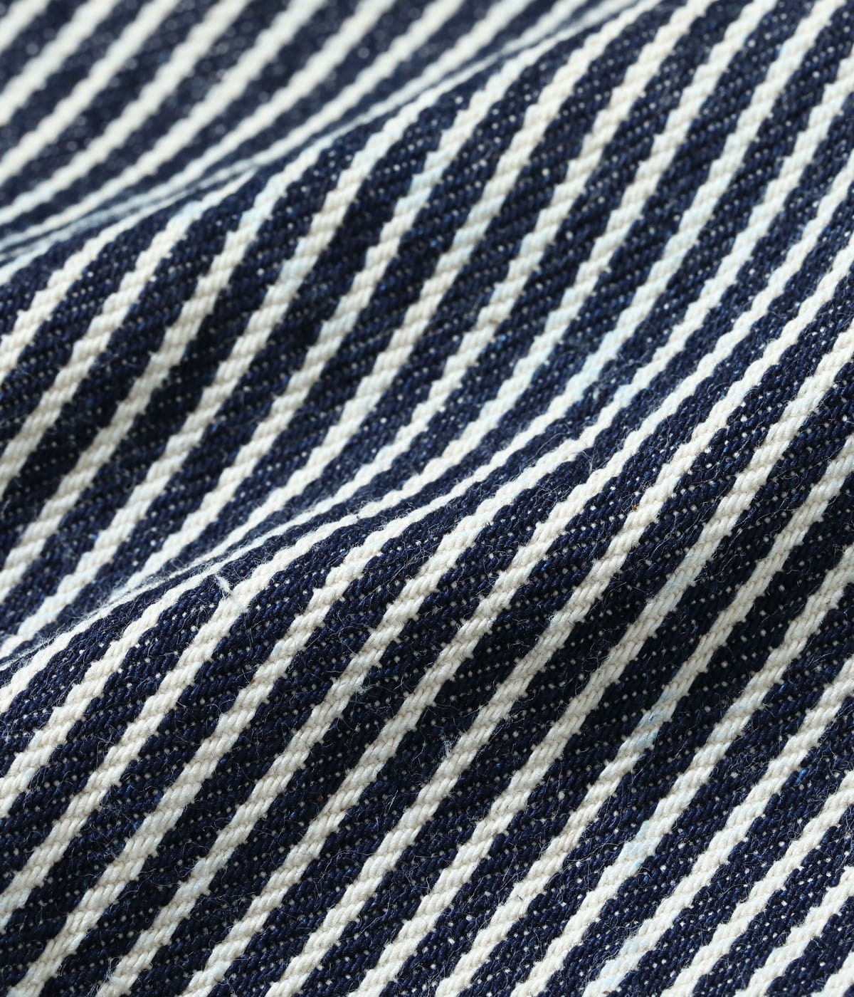 Lot No. SM42653 / SAILOR MOKU PRODUCTS 12.5oz. HICKORY STRIPE OVERALLS