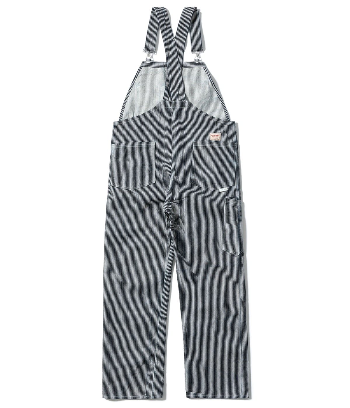 Lot No. SM42653 / SAILOR MOKU PRODUCTS 12.5oz. HICKORY STRIPE OVERALLS