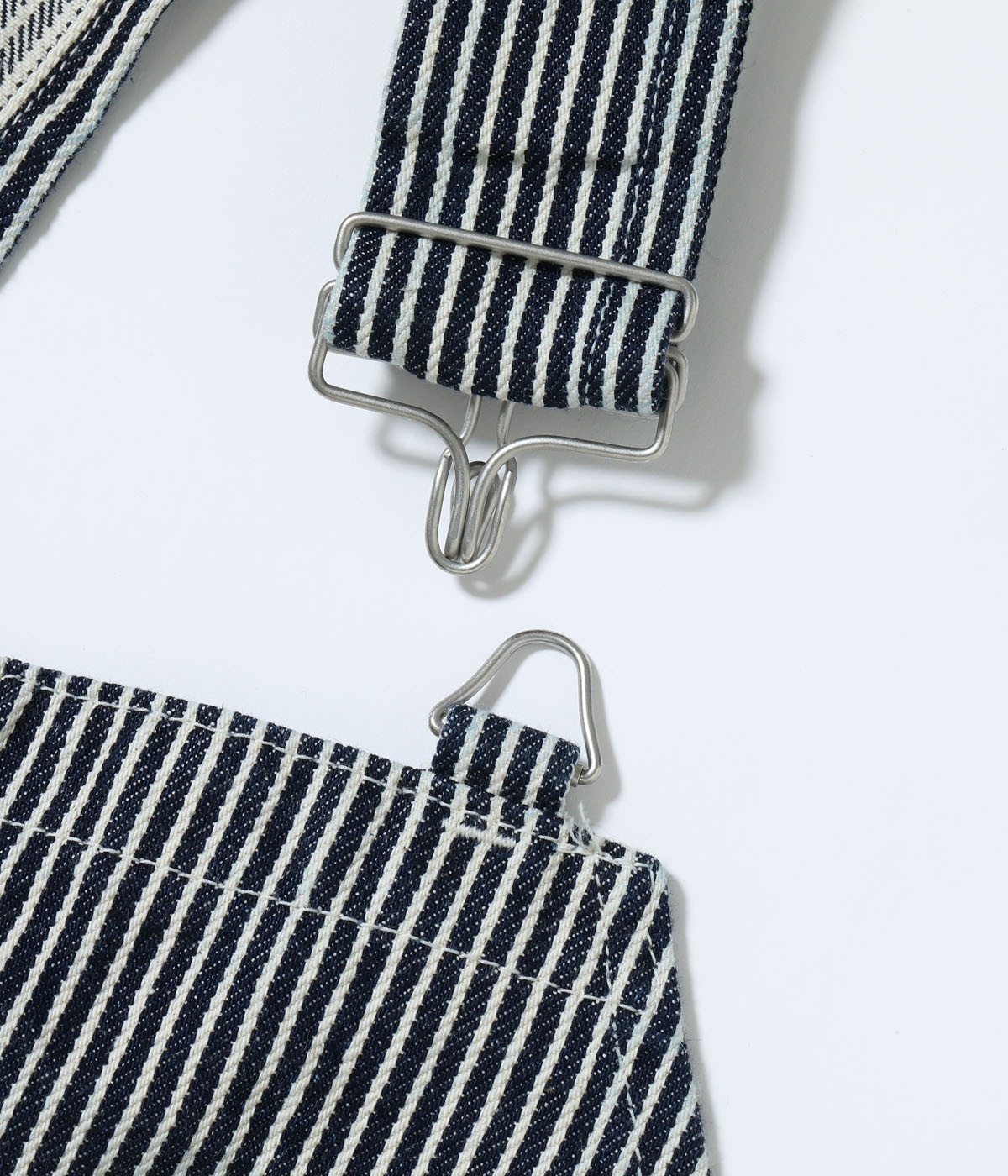 Lot No. SM42653 / SAILOR MOKU PRODUCTS 12.5oz. HICKORY STRIPE OVERALLS