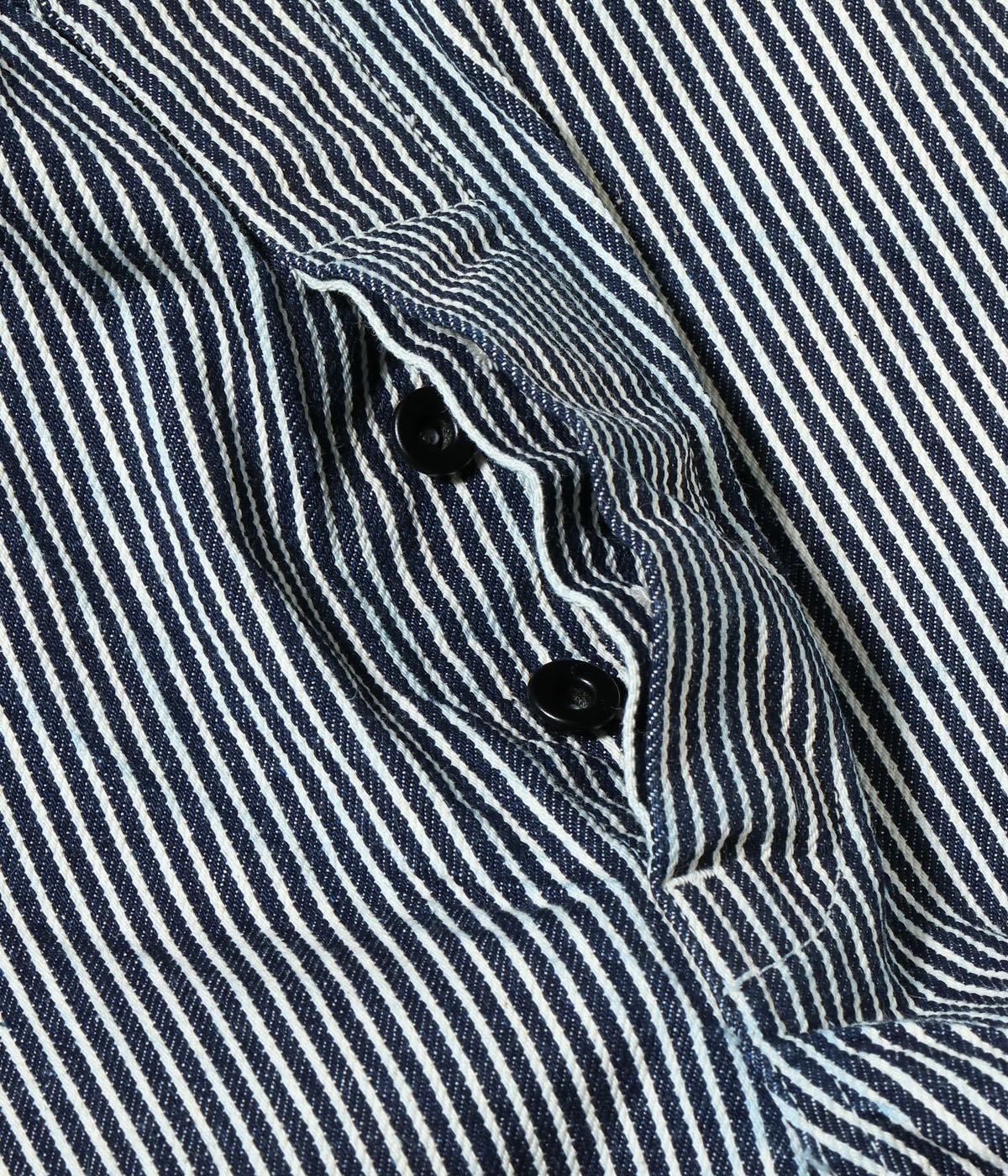 Lot No. SM42653 / SAILOR MOKU PRODUCTS 12.5oz. HICKORY STRIPE OVERALLS