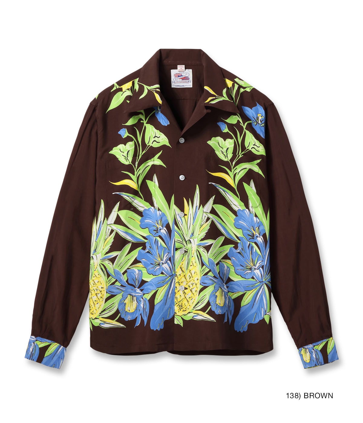 2026ǯ6��3������ / Lot No. DK29637 / DUKE KAHANAMOKU SPECIAL EDITION ��ORCHID AND PINEAPPLE�� (LONG SLEEVE)