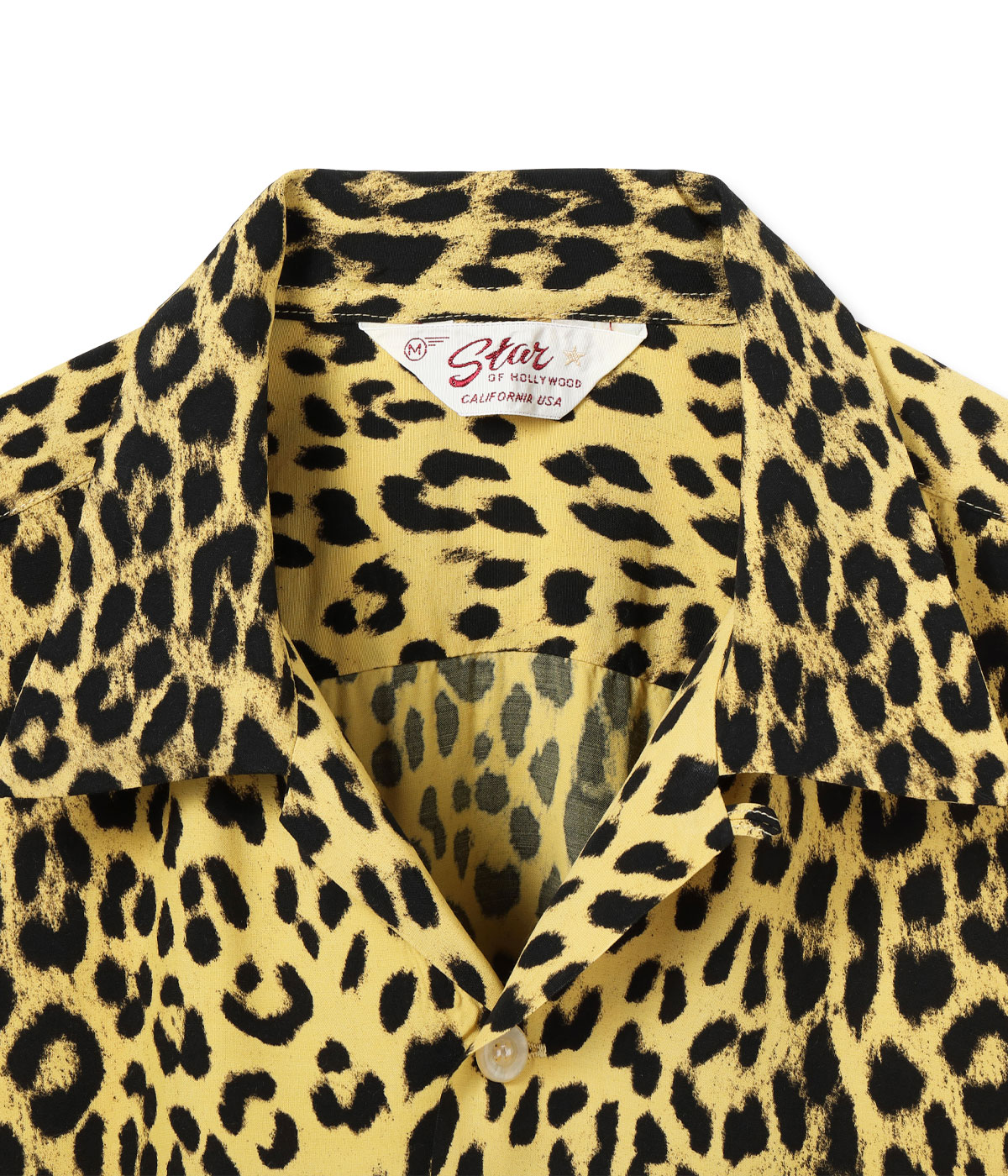 Lot No. SH39490 / HIGH DENSITY RAYON OPEN SHIRT ��LEOPARD��