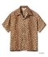 Lot No. SH39490 / HIGH DENSITY RAYON OPEN SHIRT ��LEOPARD��