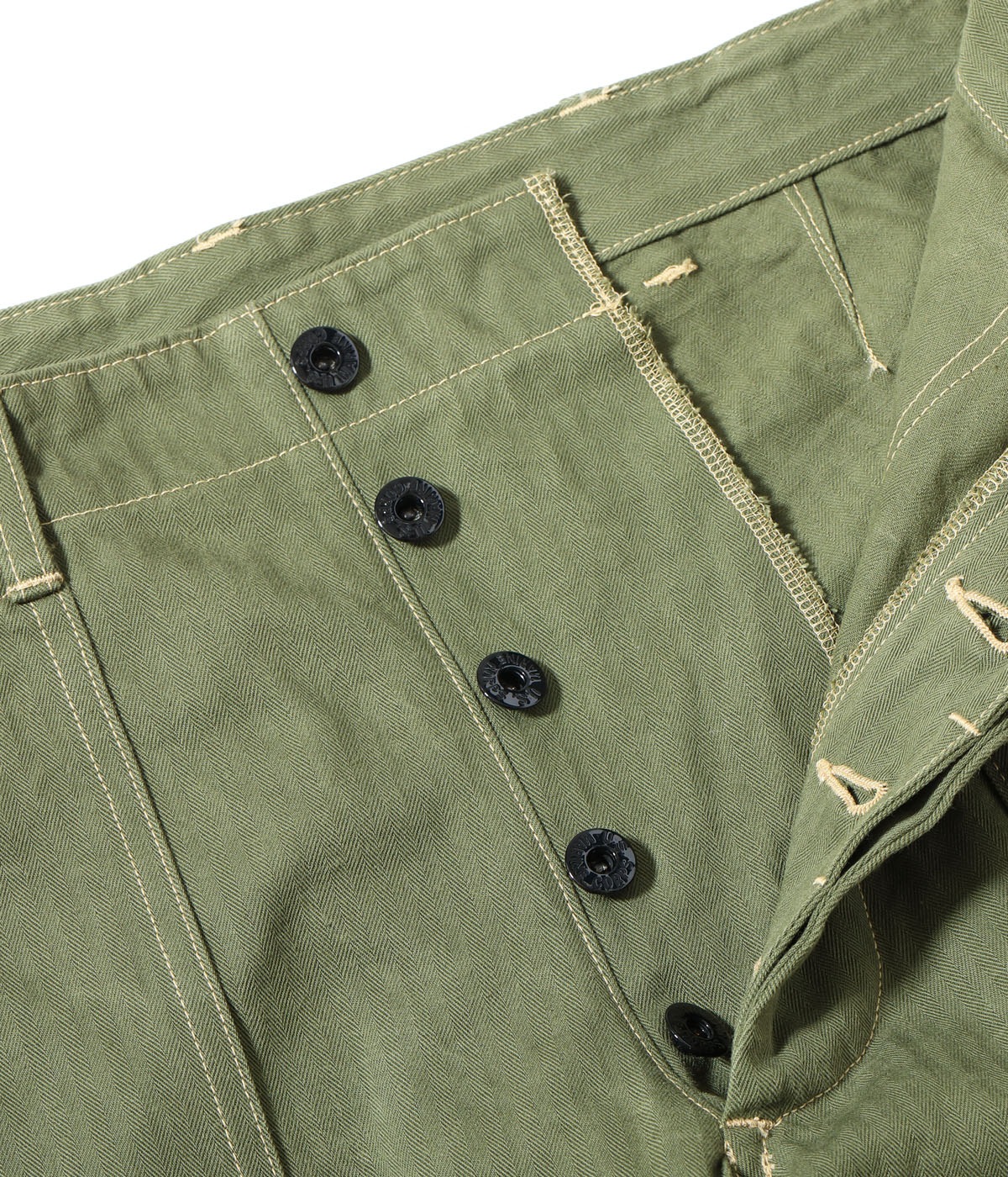 2025ǯ69 / Lot No. BR42534 / U.S. MARINE CORPS M-1941 HERRINGBONE PANTS SHORT LENGTH