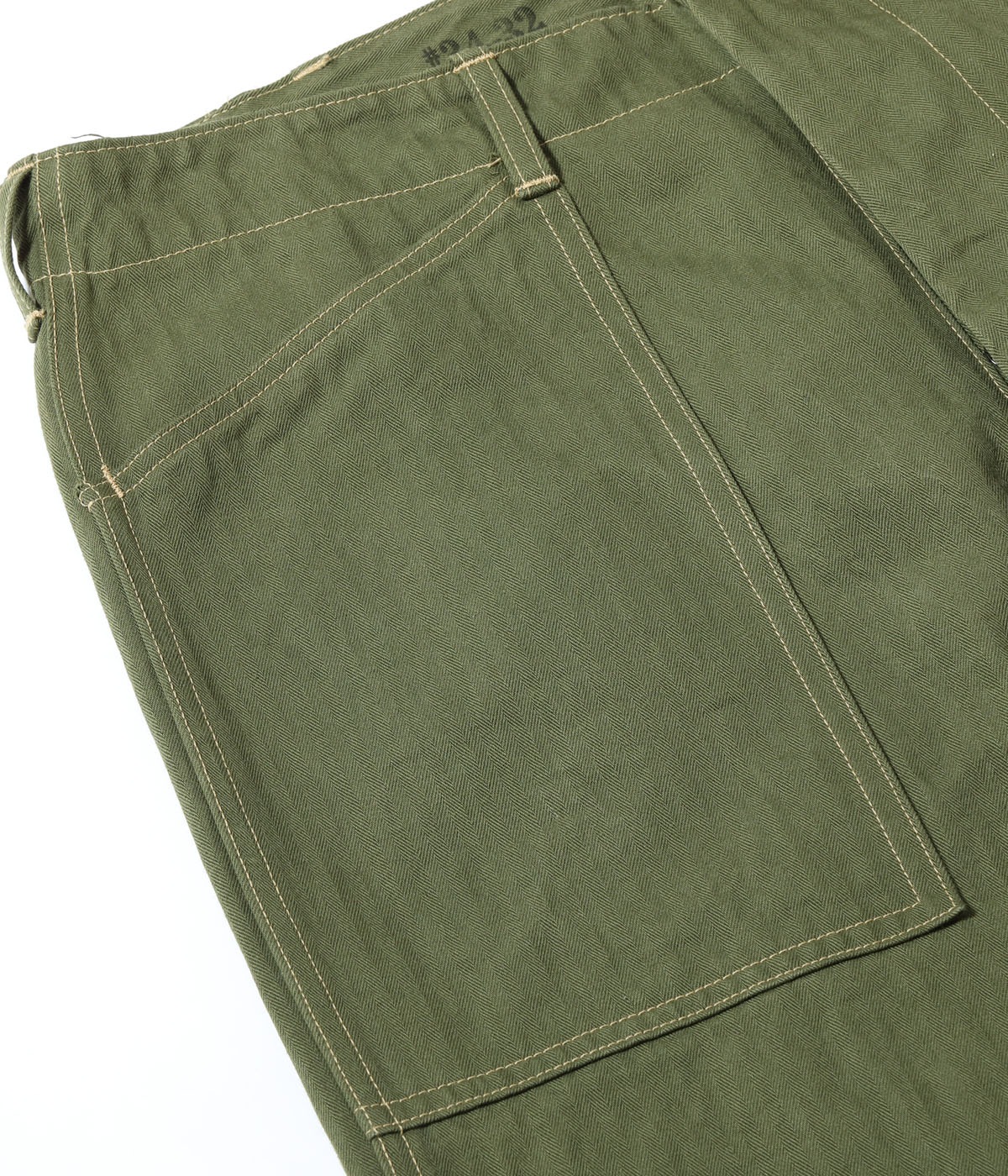 2025ǯ69 / Lot No. BR42534 / U.S. MARINE CORPS M-1941 HERRINGBONE PANTS SHORT LENGTH