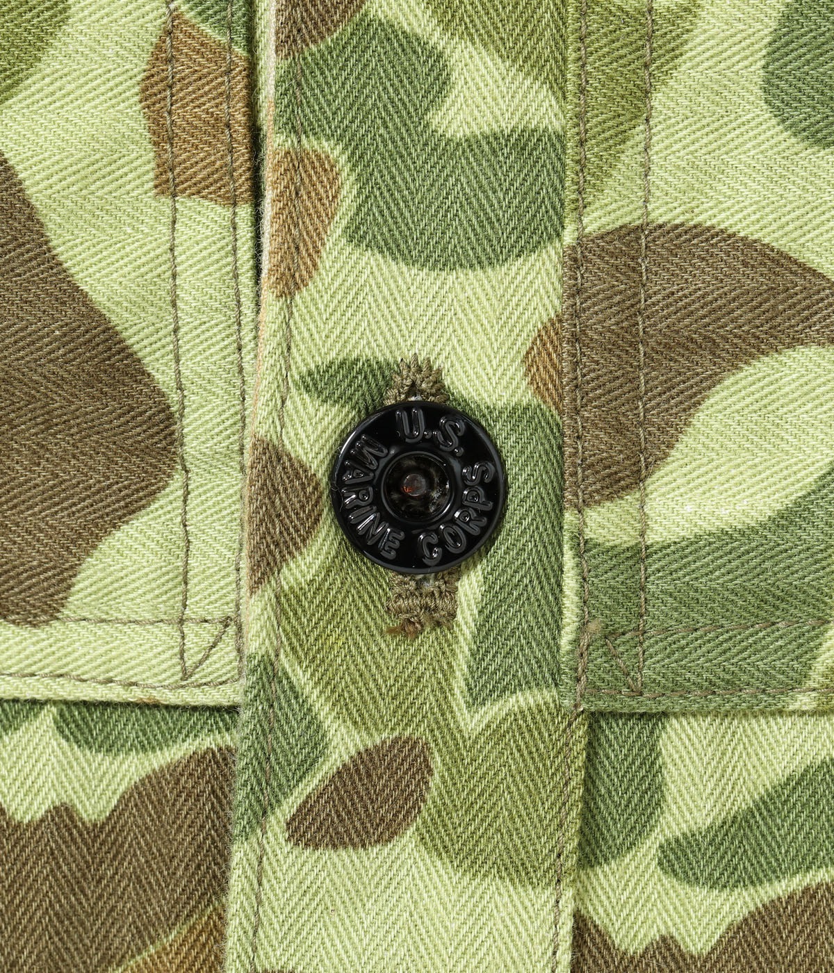 Lot No. BR15884 / U.S. MARINE CORPS JACKET, HERRINGBONE, CAMOUFLAGED P-44