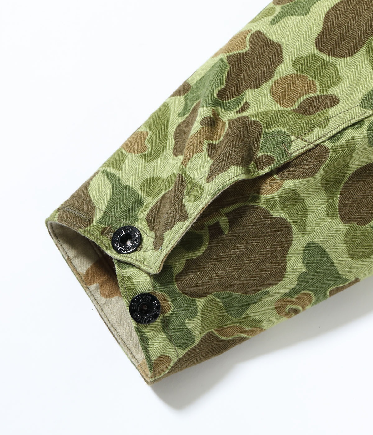 Lot No. BR15884 / U.S. MARINE CORPS JACKET, HERRINGBONE, CAMOUFLAGED P-44