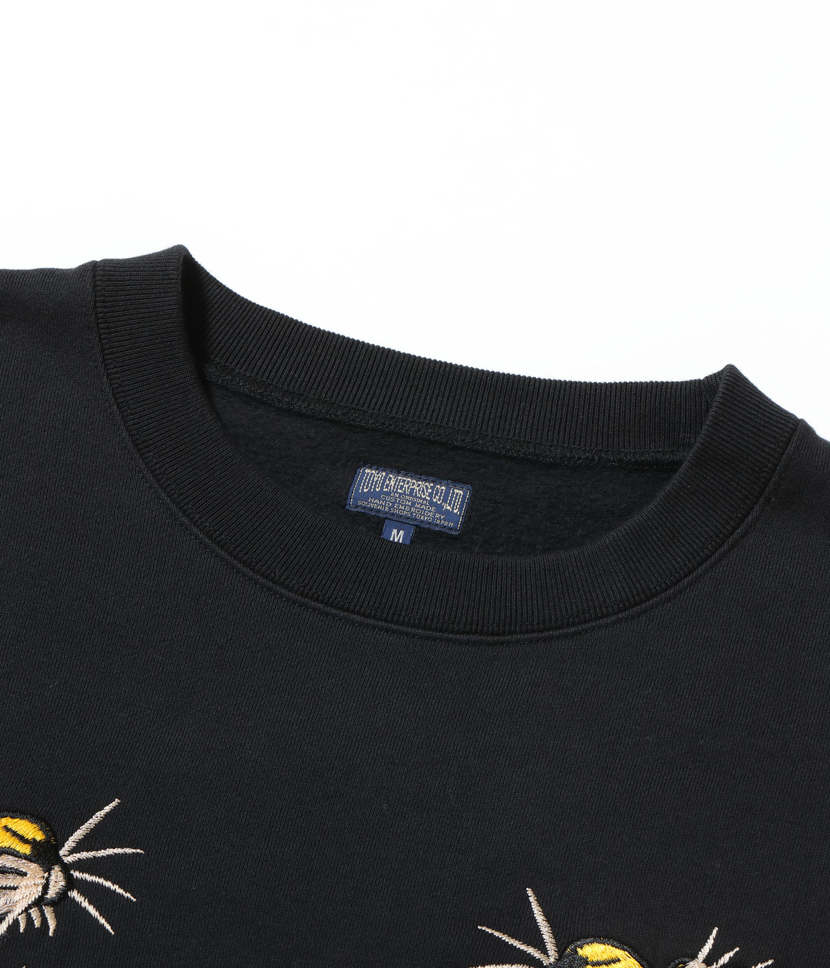 Lot No. TT69814 / SUKA CREW SWEAT EMBROIDERED ��TIGER��
