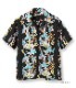 Lot No. SS38562 / RAYON HAWAIIAN SHIRT ��TARO LEAF ANGEL'S TRUMPET��