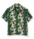 Lot No. SS38562 / RAYON HAWAIIAN SHIRT ��TARO LEAF ANGEL'S TRUMPET��