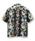 Lot No. SS38562 / RAYON HAWAIIAN SHIRT ��TARO LEAF ANGEL'S TRUMPET��