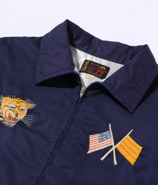Lot No. TT15054-128 / Late 1960s Style Cotton Vietnam Jacket ��VIETNAM DRAGON�� (NAVY)